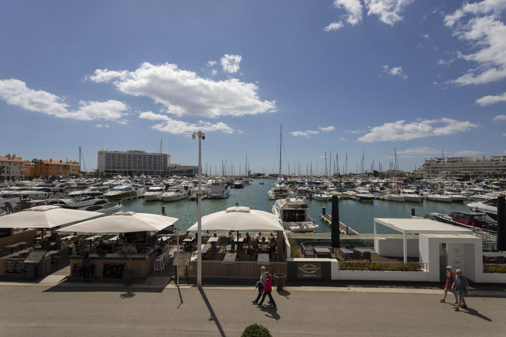New! Quarteira Sea View Daire Dış mekan fotoğraf