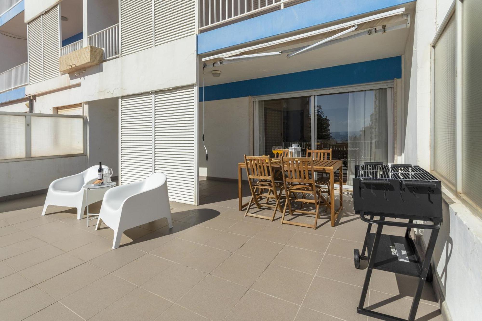 New! Quarteira Sea View Daire Dış mekan fotoğraf